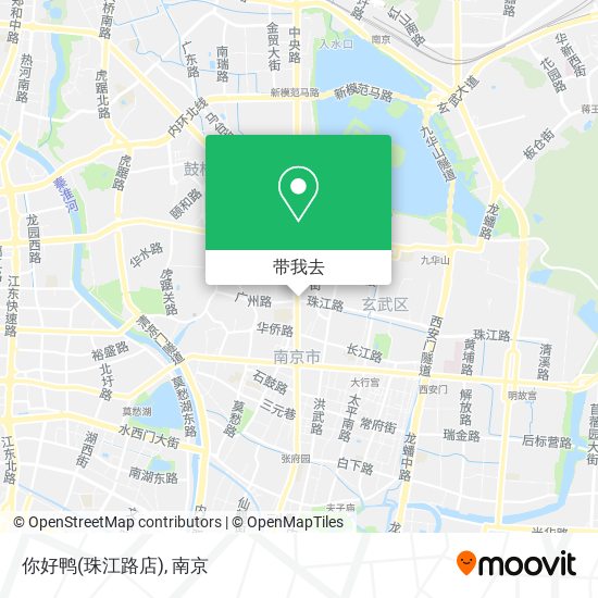 你好鸭(珠江路店)地图