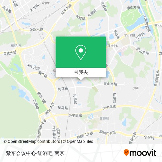 紫东会议中心-红酒吧地图