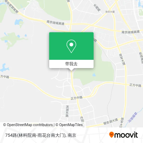 754路(林科院南-雨花台南大门)地图