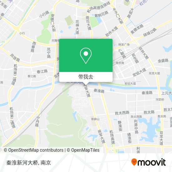 秦淮新河大桥地图