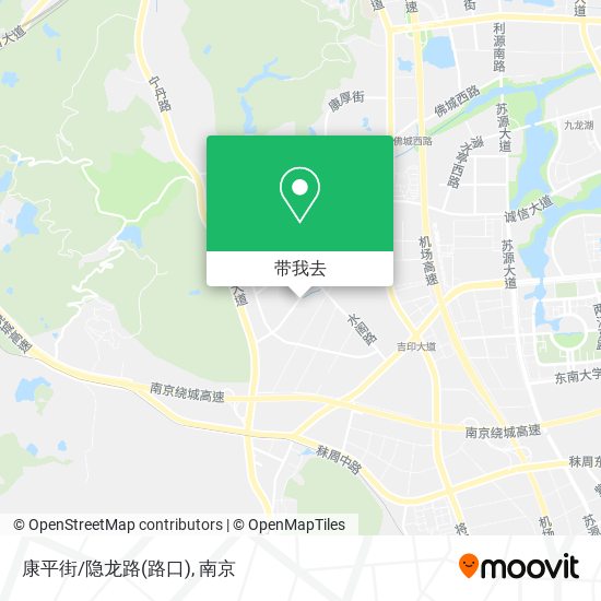 康平街/隐龙路(路口)地图