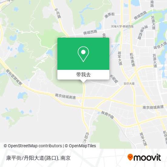 康平街/丹阳大道(路口)地图