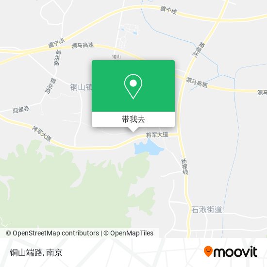 铜山端路地图