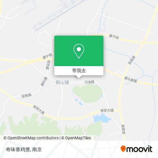 奇味香鸡煲地图