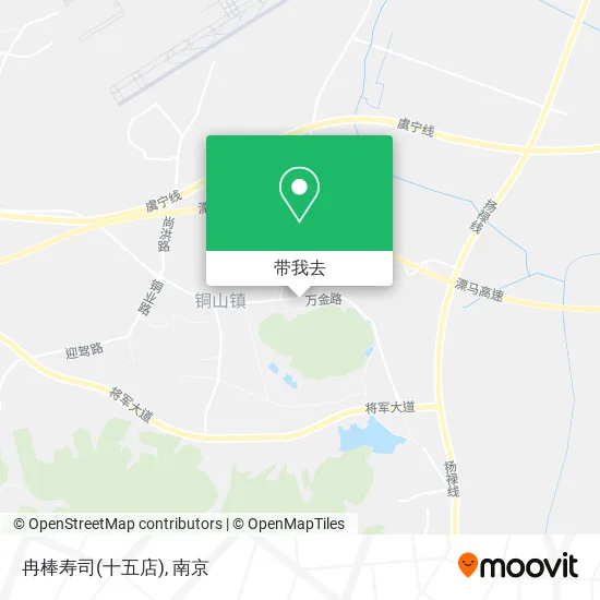 冉棒寿司(十五店)地图
