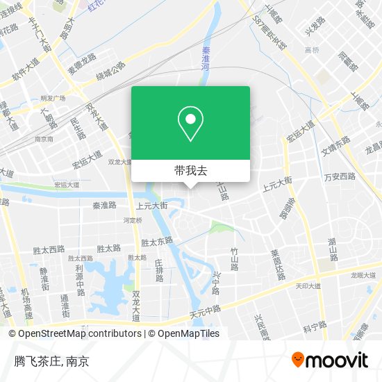 腾飞茶庄地图