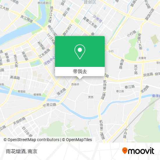 雨花烟酒地图