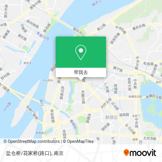 盐仓桥/花家桥(路口)地图