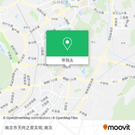 南京市天尚之星宾馆地图
