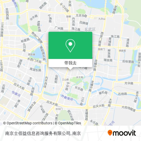 南京士佰益信息咨询服务有限公司地图