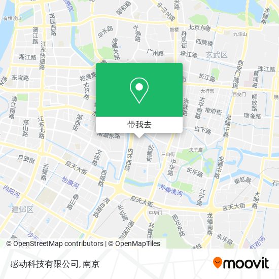 感动科技有限公司地图