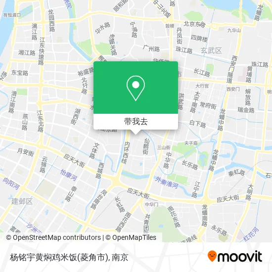 杨铭宇黄焖鸡米饭(菱角市)地图