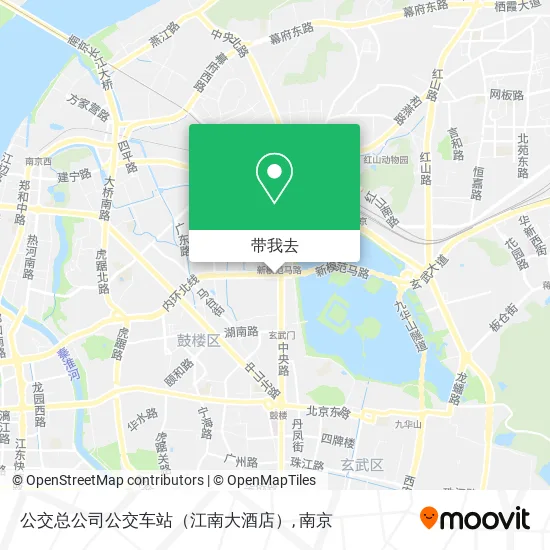 公交总公司公交车站（江南大酒店）地图