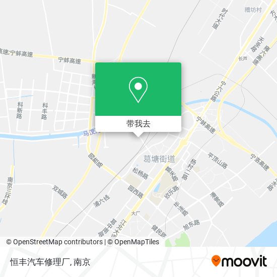 恒丰汽车修理厂地图