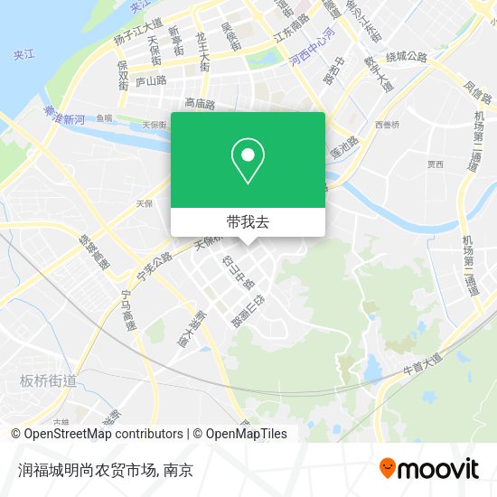 润福城明尚农贸市场地图