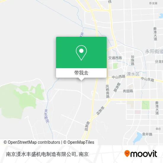 南京溧水丰盛机电制造有限公司地图