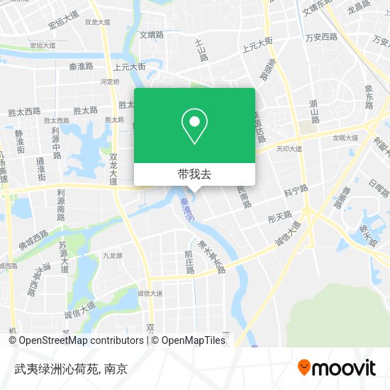武夷绿洲沁荷苑地图
