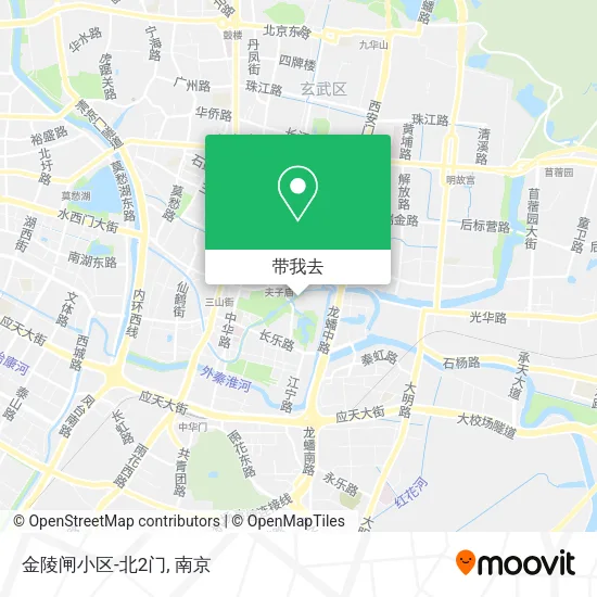 金陵闸小区-北2门地图