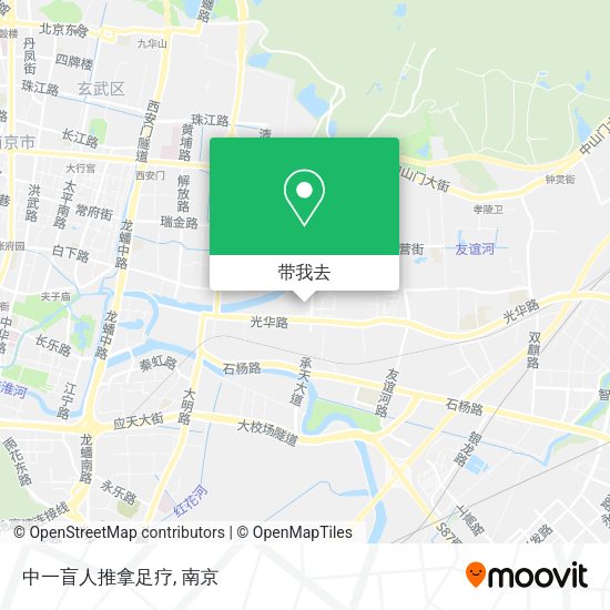 中一盲人推拿足疗地图
