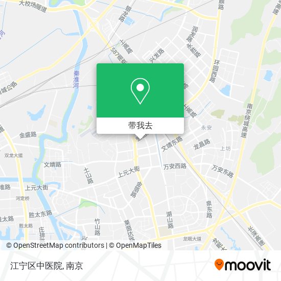 江宁区中医院地图