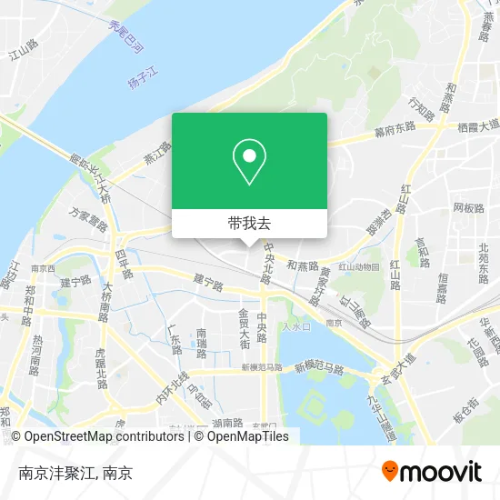 南京沣聚江地图