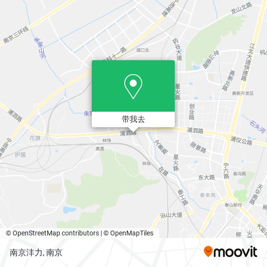 南京沣力地图