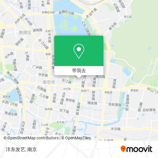 沣东发艺地图