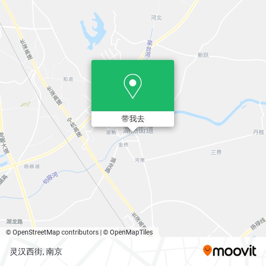 灵汉西街地图