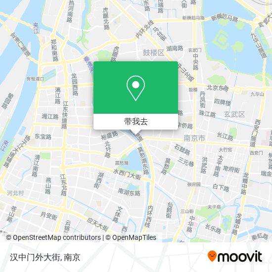 汉中门外大街地图