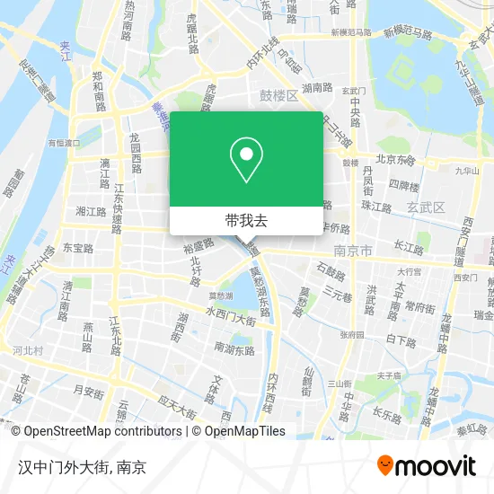 汉中门外大街地图