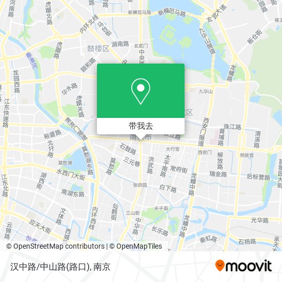 汉中路/中山路(路口)地图