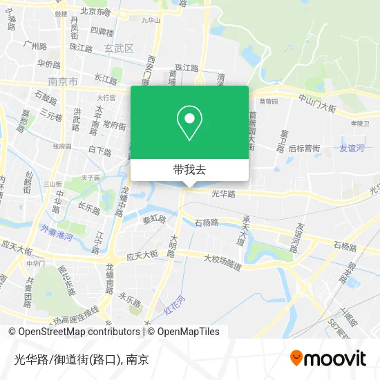 光华路/御道街(路口)地图