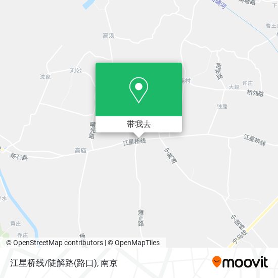 江星桥线/陡解路(路口)地图