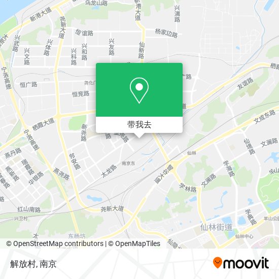 解放村地图