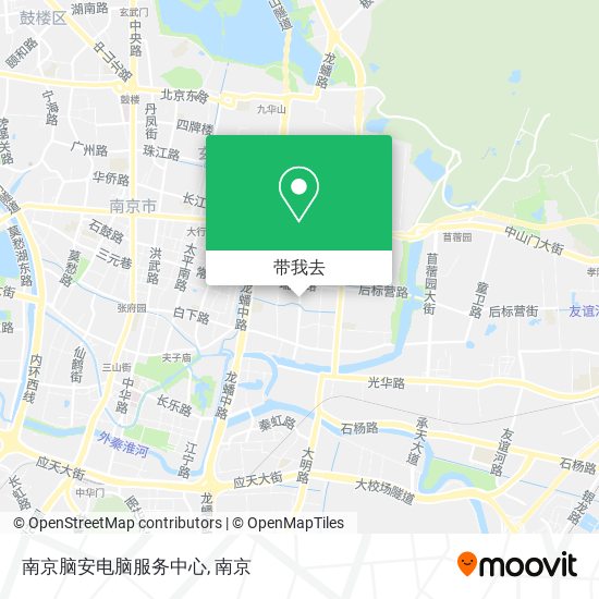 南京脑安电脑服务中心地图