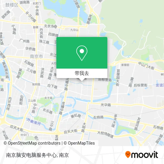 南京脑安电脑服务中心地图