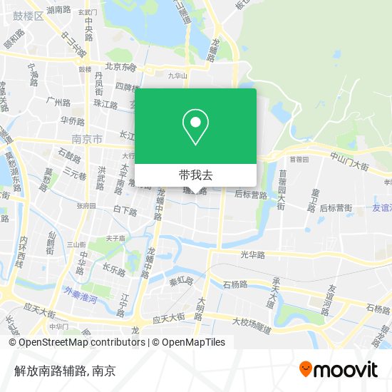 解放南路辅路地图