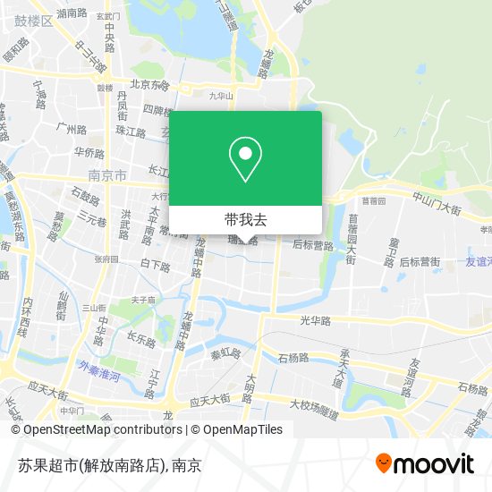 苏果超市(解放南路店)地图