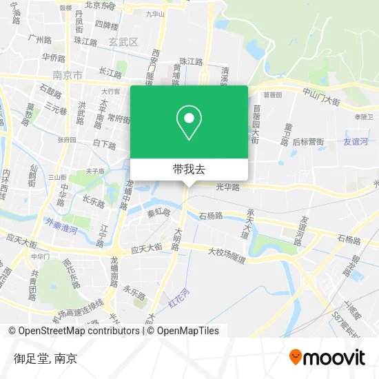 御足堂地图
