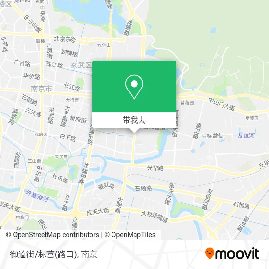 御道街/标营(路口)地图