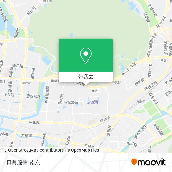 贝奥服饰地图