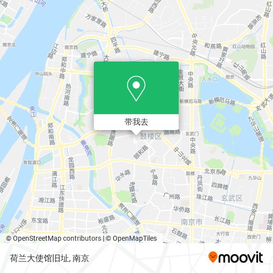 荷兰大使馆旧址地图