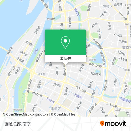 圆通总部地图