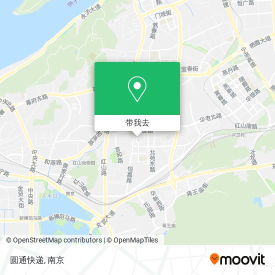 圆通快递地图