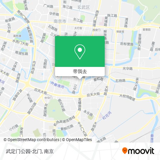 武定门公园-北门地图