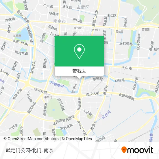 武定门公园-北门地图