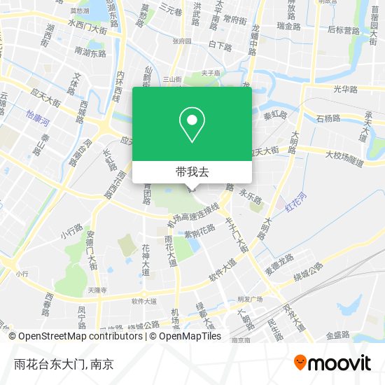 雨花台东大门地图