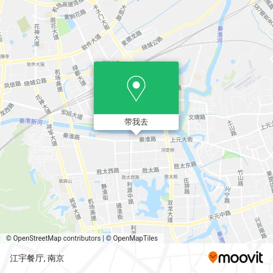 江宇餐厅地图