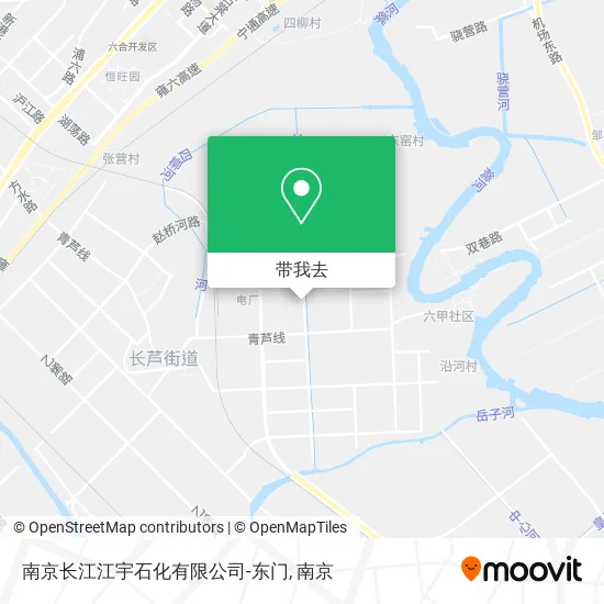 南京长江江宇石化有限公司-东门地图