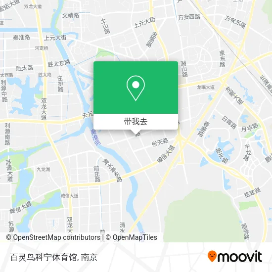 百灵鸟科宁体育馆地图